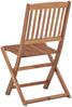 vidaXL Klappbare Gartenstühle 4 Stk. Massivholz Akazie 313604 Bild 5