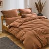 Blumtal Bettwäsche Bettwäsche aus 100% Baumwolle mit Kissenbezug, Oeko-TEX zertifizierte Bettwäsche in Leinen Optik Bild 2