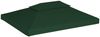 vidaXL Pavillon-Dachplane Ersatzdach 310 g/m² Grün 3x4 m 40882 Bild 2