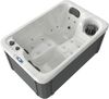Sanotechnik 'SPLIT WHITE MARBLE' Outdoor Whirlpool inkl. Abdeckung, grau, 175 x 115 x 70 cm Bild 3