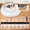 Wahre Tierliebe 'Fluffy Plus' Tierbett, Polyesterwolle, Braun, S, Ø70,0 cm Bild 5