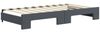 vidaXL Tagesbett Ausziehbar mit Schubladen Dunkelgrau 90x190 cm Samt 3197387 Bild 5