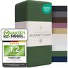 Strauss Home Spannbettlaken Premium 160 g/m² Gekämmte Baumwolle Jersey in Hotelqualität, Gummizug: Rundumgummi, OEKO-TEX®-zertifiziert - Hotelqualität – Formstabil & Langlebig Bild 2