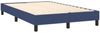 vidaXL Boxspringbett mit Matratze Blau 120x200 cm Stoff, Härtegrad: H2 [3140127] Bild 4