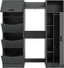 Waschmaschienenumbau Set (B/H/T: 166x195x62 cm) in anthrazit Nachbildung Bild 3