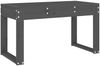 vidaXL Gartenbank Grau 80x38x45 cm Massivholz Kiefer 825088 Bild 2