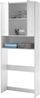 Badschrank Waschmaschinen Schrank Überbau ca. 76 x 190 x 31 cm POOL Weiß Bild 2