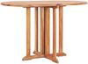 vidaXL 5-tlg. Garten-Essgruppe Klappbar Massivholz Teak 49003 Bild 2