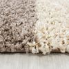 Villa Möbel Hochflor-Teppich Lifiva, Rechteckig, Höhe: 30 mm, Teppich Wohnzimmer Kariert Design Modern verschidene farben und größen Bild 2