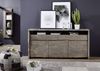 Sideboard Akazie 191x45x96 grau lackiert PURE ACACIA #402 Bild 3