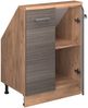 Küchenschrank für Dachschrägen R-Line Edelgrau 60 cm mit 2 Türen Vicco Bild 5