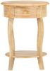 vidaXL Beistelltisch 37x37x61 cm Massivholz Mango 321789 Bild 2