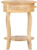 vidaXL Beistelltisch 37x37x61 cm Massivholz Mango 321789 Bild 3