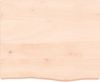 vidaXL Tischplatte 60x50x(2-6) cm Massivholz Eiche Unbehandelt 3156286 Bild 3