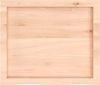 vidaXL Tischplatte 60x50x(2-6) cm Massivholz Eiche Unbehandelt 3156286 Bild 4
