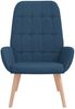 vidaXL Relaxsessel Blau Stoff 4102646 Bild 3
