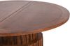 Esstisch ALMA rund - Mangoholz Walnussbraun 78x120x120cm | Wohnzimmertisch Massivholz Robuster Tisch Bild 2