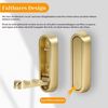 BlingBin Klapphaken 4 Stück Wandgarderobe, Hakenleiste Garderobe, Garderobenhaken, Schlafzimmer, Badezimmer, Kleiderschrank, Wohnzimmer, (4er Set, 4-St, 7,2 × 2,3 × 1,2 cm), Hakenleiste Kleiderhaken für Schlafzimmer, Badezimmer, Küche Bild 3