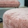 Bronx71 Hocker Juna Chenille Stoff rosa Bild 4