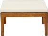 vidaXL Fußstütze Massivholz Akazie Natur 3407792 Bild 4