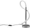 Große Tischleuchte ARGOS in Chrom LED Schlauch Weiß, Höhe 54cm Bild 3