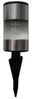 LED-Solar-Grablicht Grablaterne Glaslicht Grabschmuck Solarlampe Grabdekoration Bild 3