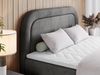 Boxspringbett, Schlafzimmerbett, Bettkasten - EIRA -160 x 200 cm - Dunkelgrau Velvet - H4 Bild 3
