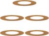 vidaXL geeignet für flache Baumringe 5 pcs Braun Ø40 / 70 cm 873689 Bild 2