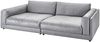 KAWOLA Big Sofa RAINA Leder grau 85 x 150 x 254 cm Bild 3