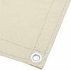 vidaXL Balkon-Sichtschutz Creme 90x800 cm 100 % Polyester-Oxford 4000201 Bild 3