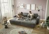 Big-Sofa >BARURA Loveseat< mit 4 Kissen, Bezug Cord-Optik anthrazit "ash" - 292x90x194 (BxHxT) Bild 3