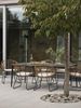 Gartenstuhl Covelo mit Kissen aus Rattan und Aluminium, modern, naturfarben, bequem für Outdoor Bild 4