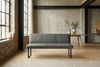 KAWOLA Esszimmerbank ELEEN Leder anthrazit 203cm 85 x 69 x 203 cm Bild 4