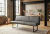 KAWOLA Esszimmerbank ELEEN Leder anthrazit 203cm 85 x 69 x 203 cm Bild 2