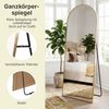 OTTO home Spiegel Standspiegel Addrik, wahlweise in 2 Größen 150x40 cm oder 180x60 cm (als Wandspiegel und Standspiegel einsetzbar, Rahmen aus Metall), Ganzkörperspiegel mit Sicherheitsglas, in verschiedenen Farben Bild 4