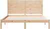 vidaXL Massivholzbett Extra Lang ohne Matratze 160x220 cm 3309315 Bild 4
