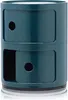 Kartell Componibili, 2 Elements, Blau, Runde Basis Bild 2