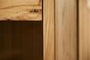 Vitrine Schrank MAISON Buche massiv 55 x 180 x 45 cm Bild 4