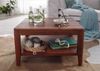 Couchtisch Sheesham70x70x40 walnuss geölt BROOKLYN #10 Bild 3