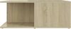 vidaXL Couchtisch Weiß und Sonoma-Eiche 80x80x31 cm Holzwerkstoff 806881 Bild 5