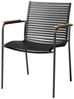 Cinas Gartenstuhl Mood Classic (1 St), Wasserresistent, warmes Holzfinish, standfeste Konstruktion Bild 2
