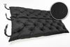 sunnypillow Bankauflage Bankauflage Stuhlkissen viele Farben und Größen zur Auswahl, 100x50x50cm schwarz Bild 4