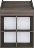 vidaXL Kinder-Bücherregal Grau & Sonoma-Eiche 71x30x114 cm Spanplatte 339533 Bild 3