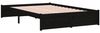 Massivholzbett Schwarz 120x190 cm 4FT Small Double [814923] Bild 4