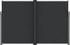 vidaXL Seitenmarkise Ausziehbar Schwarz 220x1000 cm 4004774 Bild 3