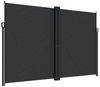 vidaXL Seitenmarkise Ausziehbar Schwarz 220x1000 cm 4004774 Bild 2