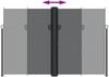 vidaXL Seitenmarkise Ausziehbar Schwarz 220x1000 cm 4004774 Bild 5