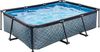 EXIT Swimming Pool rechteckig 220 x 150 x 65 cm grau Bild 5