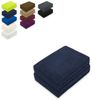 Doppelpack Frottee Spannbettlaken 60 - 70 x 140 cm Navyblau Bild 4