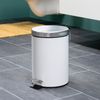 Treteimer, 3 L, Mülleimer, mit Absenk-Automatik, weiß Bild 2